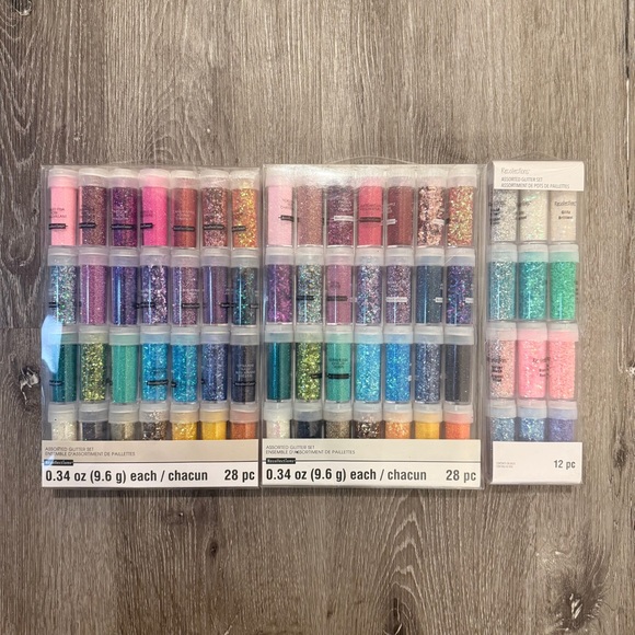 Recollections Glitter Tubes - Assorted Colors Set - Picture 1 of 4